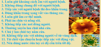 Cách phòng chống lây nhiễm dịch Covid 19