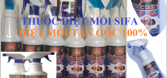 Giá thuốc diệt mối dạng bình xịt Sifa tốt nhất