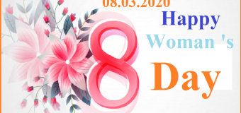 Chúc mừng ngày 08.03.2020 tới mọi người