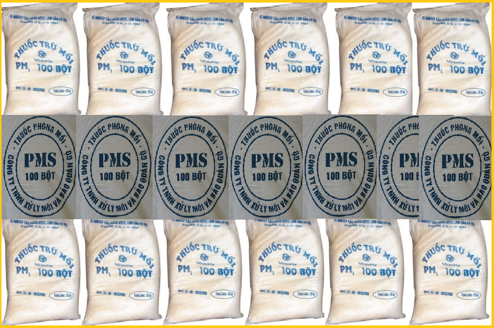 Phương pháp phòng mối công trình bằng thuốc PMS 100