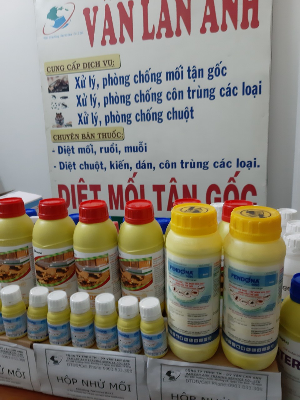 Cửa hàng bán thuốc diệt mối tại tphcm