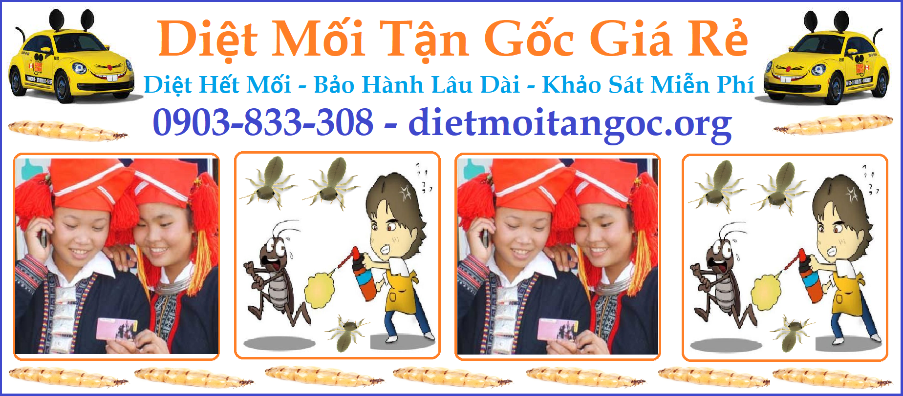 Diệt mối Tận gốc Uy tín Giá rẻ Quận 12