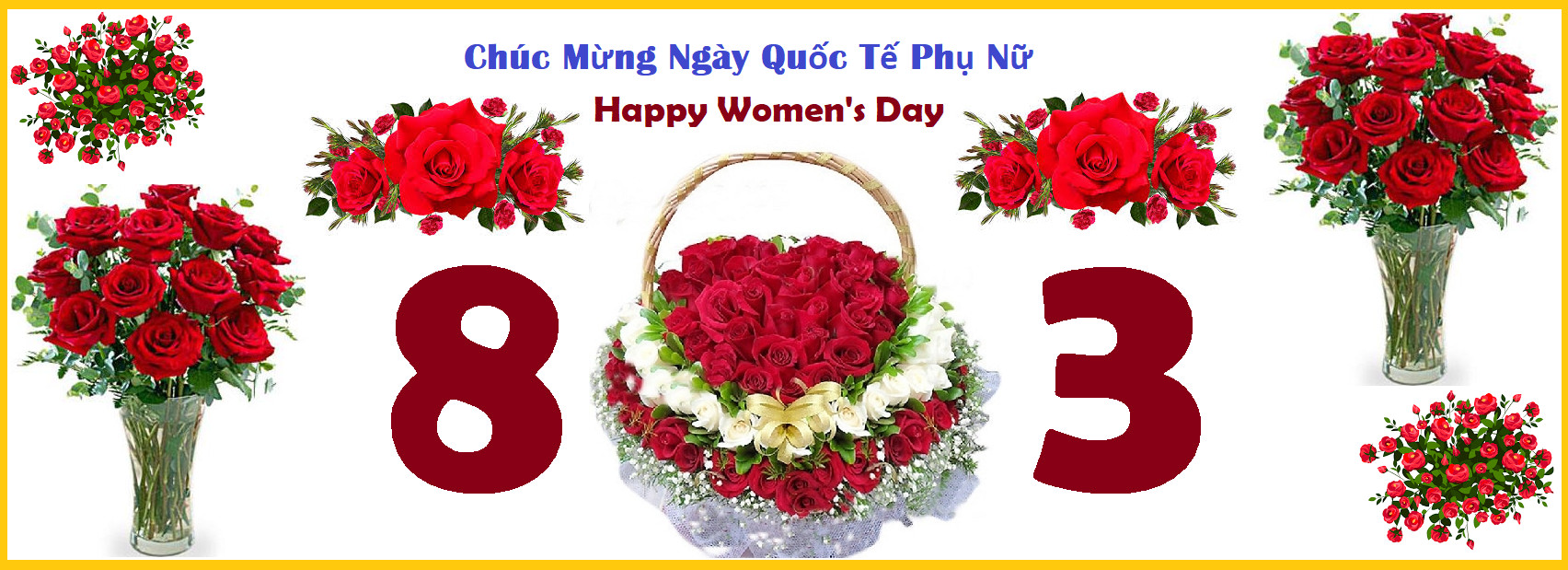 Chào mừng ngày Quốc tế Phụ nữ 8-3